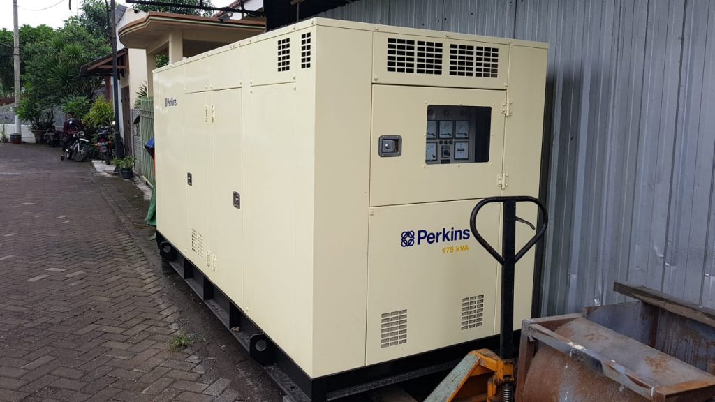 Genset Perkins Stamford 175 kVA Silent